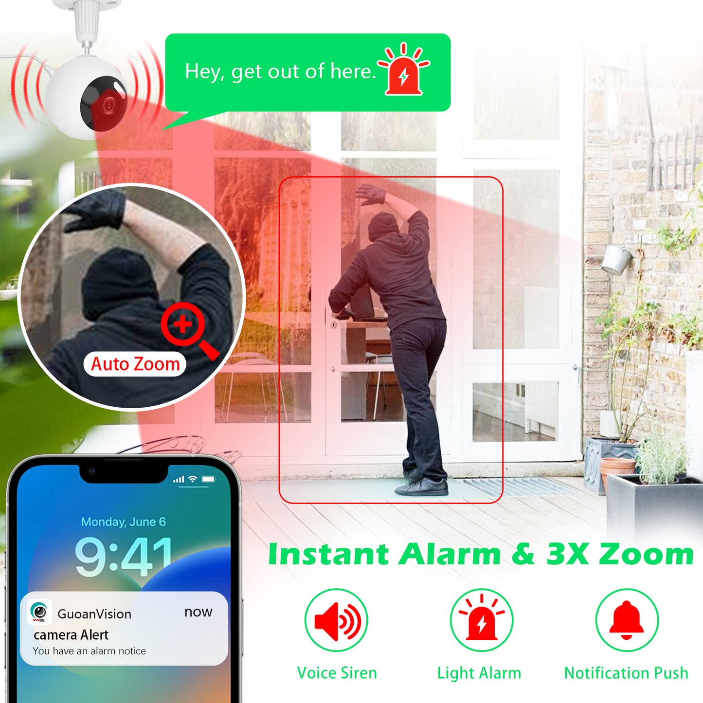 5G/2.4G Indoor/Outdoor Security Camera for Baby Monitor, Indoor Camera for Dog/Cat/Pet/Nanny/Baby/Elder, IP66 Waterproof, 3 Night Vision, Motion Detection, SD/Cloud